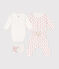 Newborn Baby Mini Heart Patterned Gift Set variante 1
