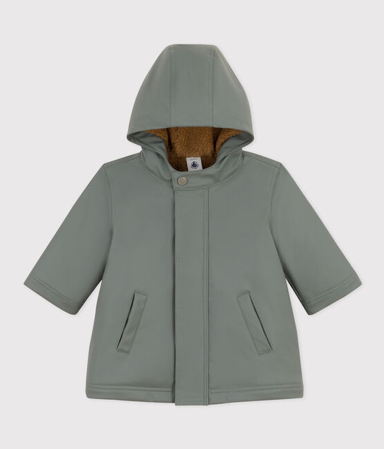 Babies' Warm Raincoat THUYA green