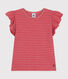 Little girls' short-sleeved jersey t-shirt