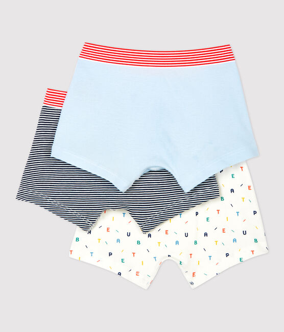 Boys' Organic Cotton Boxer Shorts - 3-Pack variante 1