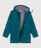 Iconic raincoat for men or women DRAGONFLY green