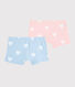 Girls' Heart Pattern Organic Cotton Hipsters - 2-Pack
