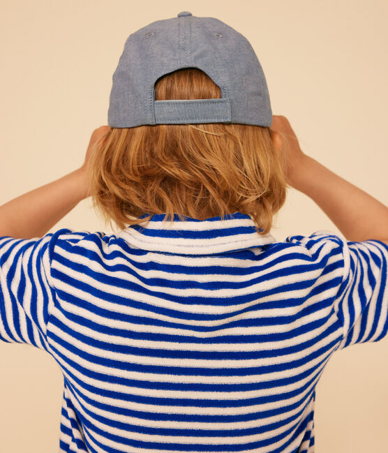Children's Sky Blue Denim Cap DENIM TRES CLAIR