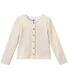 Girl's striped cardigan