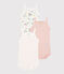 Baby Girls' Bodysuits with Straps - 3-Piece Set variante 1