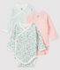 Newborn Babies' Long-Sleeved Bodysuit - 3-Piece Set