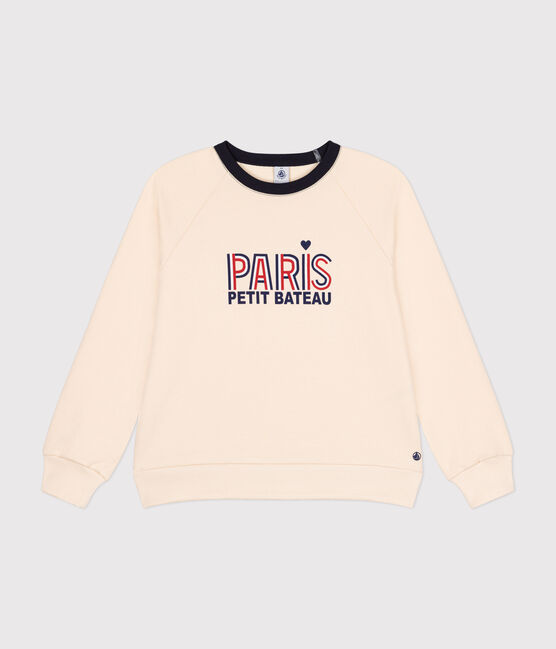 Women's Fleece Sweatshirt AVALANCHE Ecru