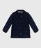 Children's plain mid-length parka SMOKING blue