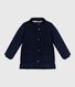 Children's plain mid-length parka