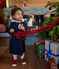Babies' Long-Sleeved Knit Dress SMOKING blue
