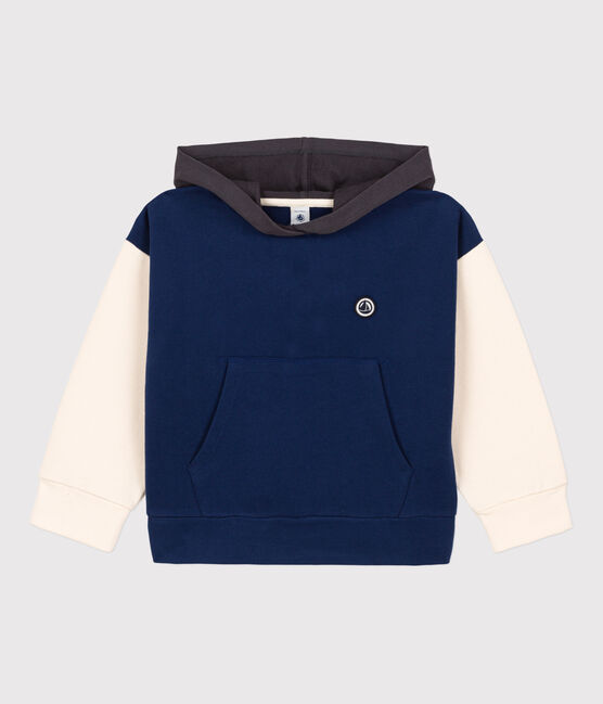 Unisex Hooded Sweatshirt MEDIEVAL blue/MULTICO white