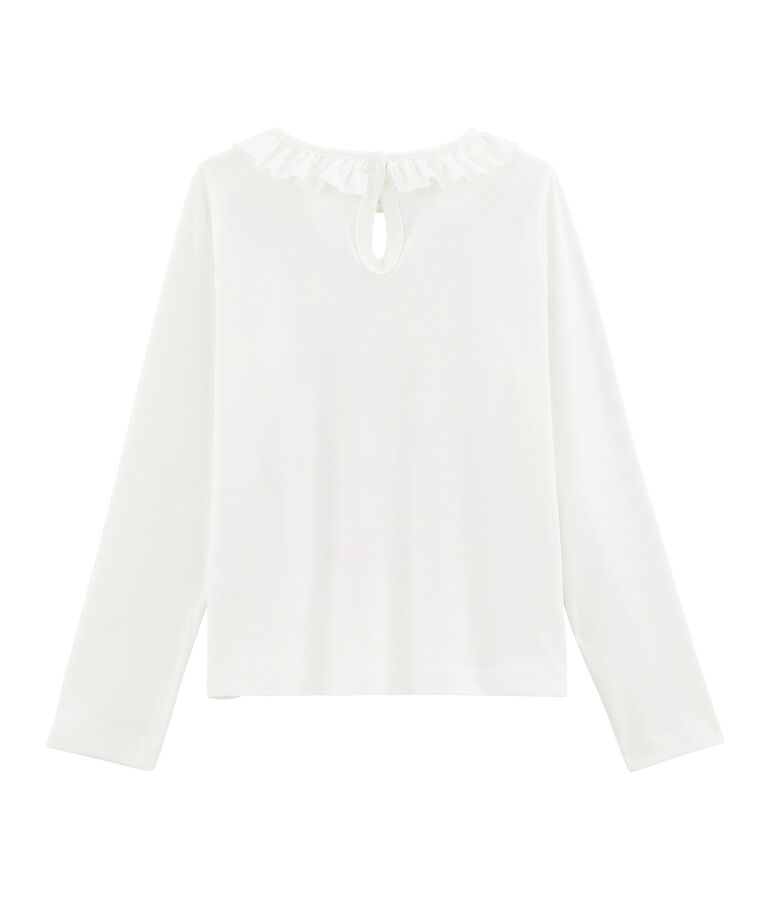 Girls' T-Shirt MARSHMALLOW white