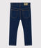 Boys' Straight-Fit Denim Trousers DENIM BRUT blue