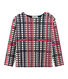 Women's Checked Sailor Top
