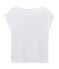 Women's Short-Sleeved Cotton Sea Island T-Shirt ECUME white