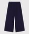 Children's cotton jogging bottoms SMOKING blue