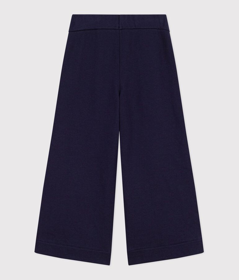 Children's cotton jogging bottoms SMOKING blue