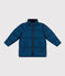 Boys' puffer jacket with fold-out hood INCOGNITO /SMOKING