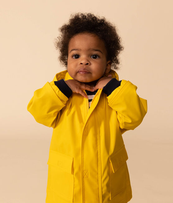 Babies' Iconic Raincoat JAUNE yellow