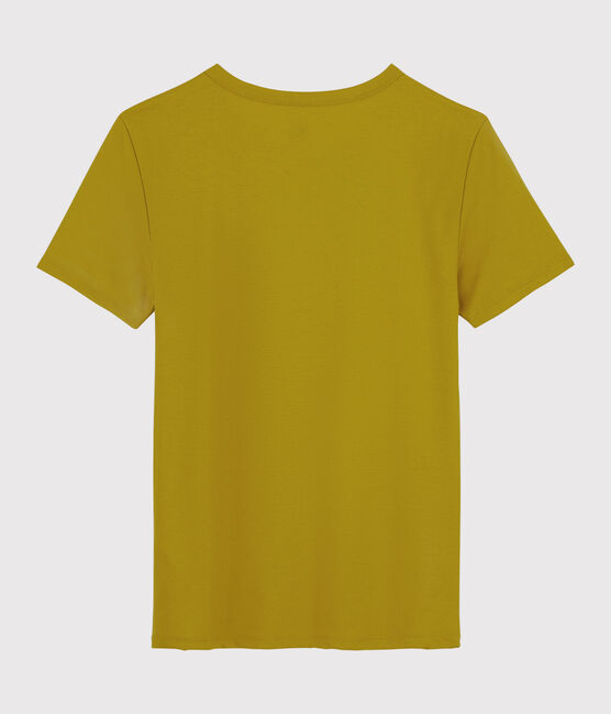 Women's Sea Island cotton T-shirt BAMBOO green