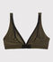 Women's Triangle Bra NOIR black/OR yellow