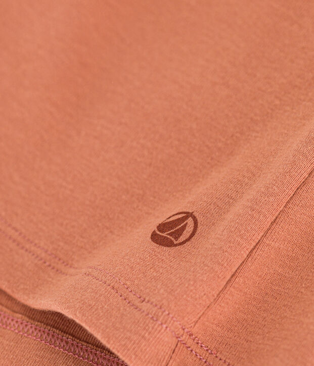Women's Iconic Cotton Round Neck T-Shirt pink