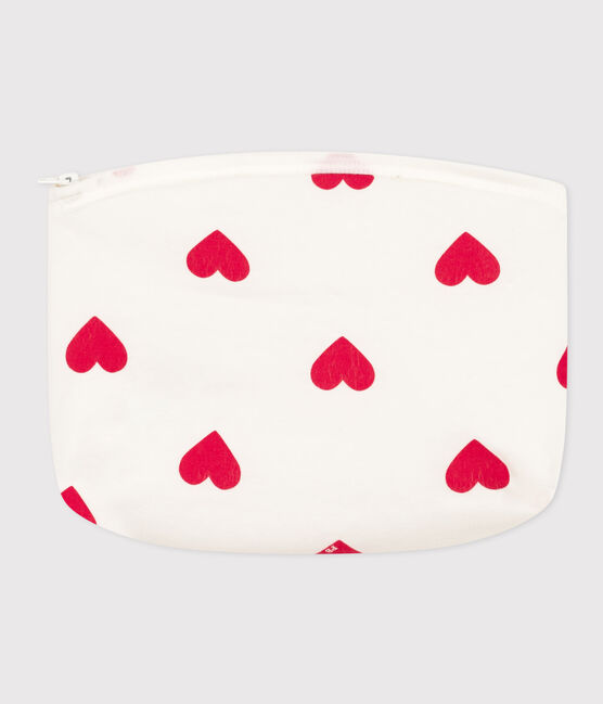 Pochette Cœurs MARSHMALLOW white/TERKUIT red