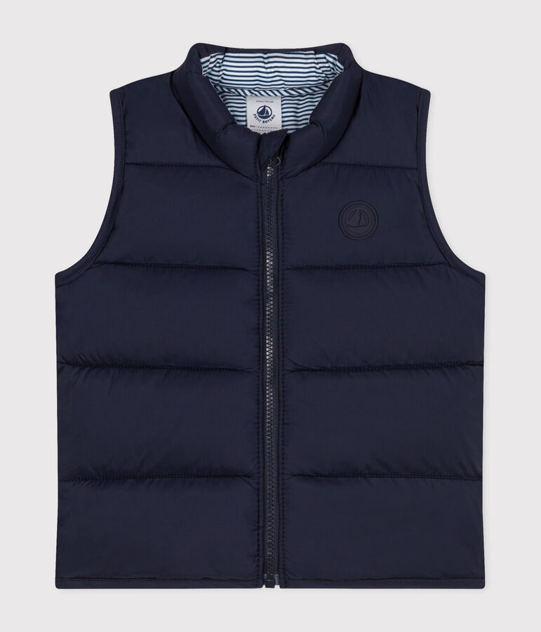 Babies' Quilted Padded Jacket blue