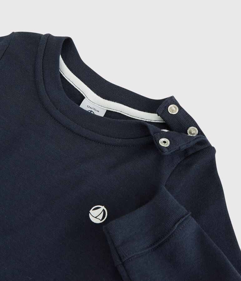 Babies' Cotton T-Shirt SMOKING blue