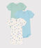 Babies' short-sleeved van design cotton bodysuits - 3-Pack variante 1
