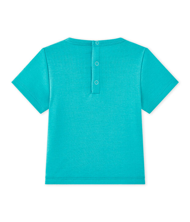 Baby boy's short-sleeved T-shirt Verger green