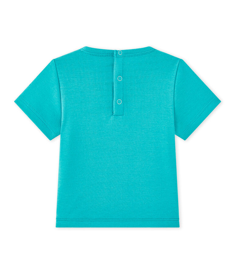 Baby boy's short-sleeved T-shirt Verger green