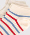 Pairs of children's stripy cotton socks - 2-pack variante 1