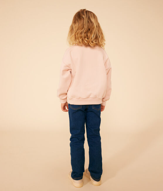  Girls' Fleece Sweatshirt SALINE pink