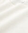 Tee-shirt manches longues femme en lin MARSHMALLOW white