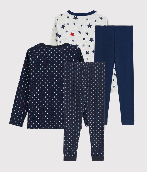 Boys' Cotton Pyjamas - 2-Pack multicolor