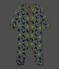 Babies' Glow-In-The-Dark Monkey Themed Cotton Sleepsuit MARSHMALLOW white/MULTICO white