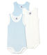 Unisex Baby's Sleeveless Bodysuit - 3-Piece Set