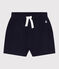 Children's plain cotton shorts SMOKING blue