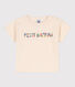 Babies' Embroidered Short-Sleeved Jersey T-Shirt
