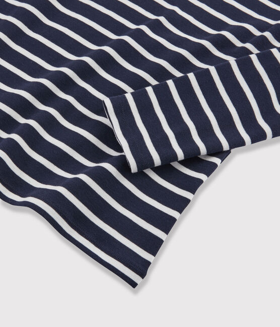 Women's iconic undershirt SMOKING blue/MARSHMALLOW white