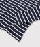 Women's iconic undershirt SMOKING blue/MARSHMALLOW white