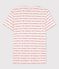 Women's Iconic Organic Cotton Round Neck T-Shirt MARSHMALLOW white/TERKUIT red