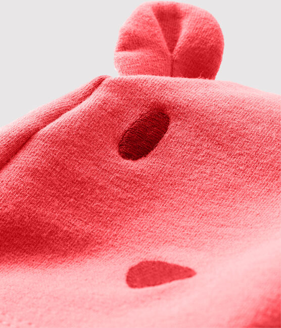 Unisex Babies' Bonnet in Elastane Fleece GROSEILLER