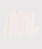 Girls'/Women's Multicoloured Spotted Organic Cotton Pyjamas MARSHMALLOW white/MULTICO white