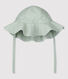 Babies' Striped Seersucker Floppy Hat