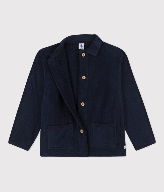 Children's towelling dressing gown SMOKING blue