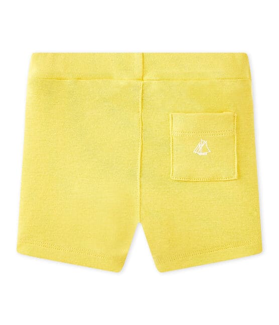 Baby boys' shorts Ble yellow