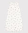 Rabbit patterned cotton TOG 2 sleeping bag MARSHMALLOW white/GRIS grey