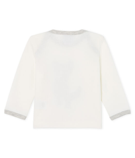 Baby Boys' Long-Sleeved T-Shirt MARSHMALLOW white